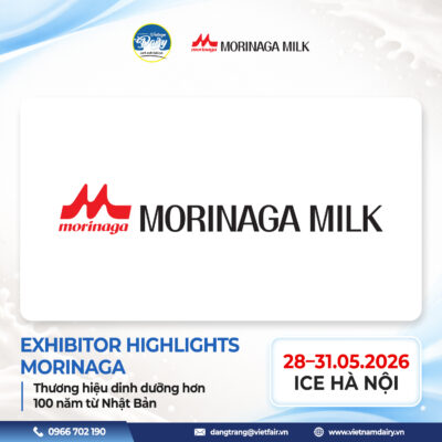 Morinaga Nutritional Foods tham gia triển lãm Vietnam Dairy 2026