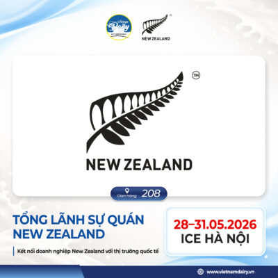 Không gian trưng bày và kết nối thương mại của Tổng Lãnh sự quán New Zealand (NZTE) tại triển lãm.