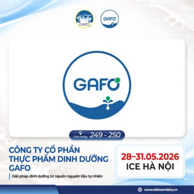 Không gian trưng bày các giải pháp dinh dưỡng tự nhiên từ thương hiệu GAFO.